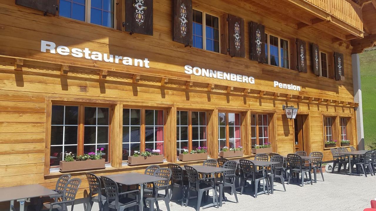 Restaurant-Hotel Sonnenberg Mürren Exterior foto